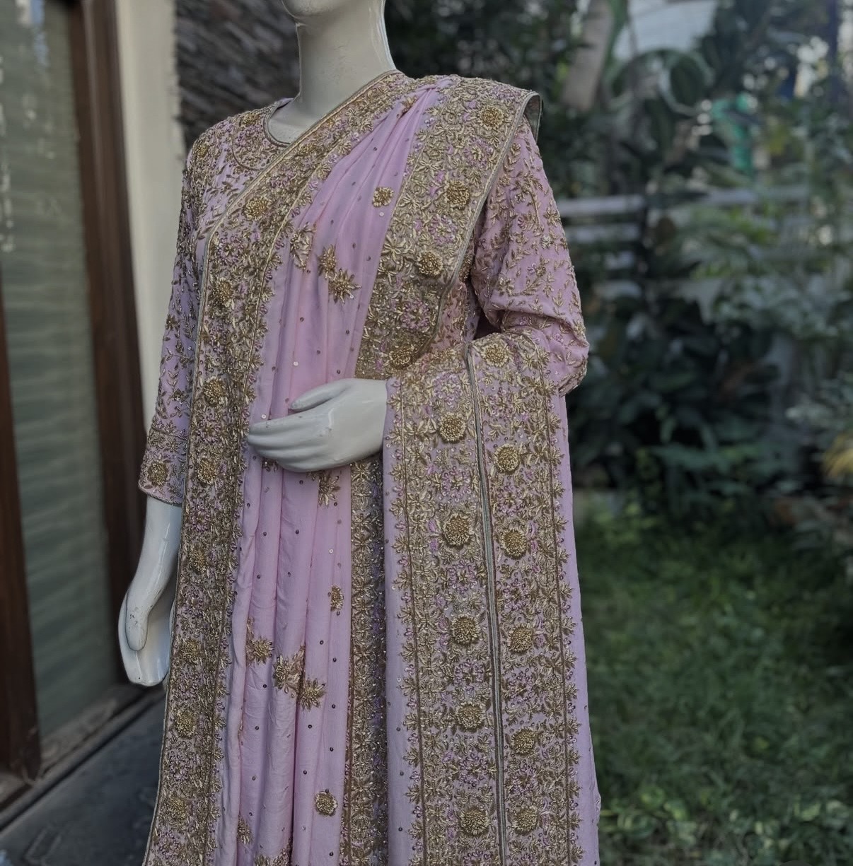 Blush Pink Khadadupatta 🌸