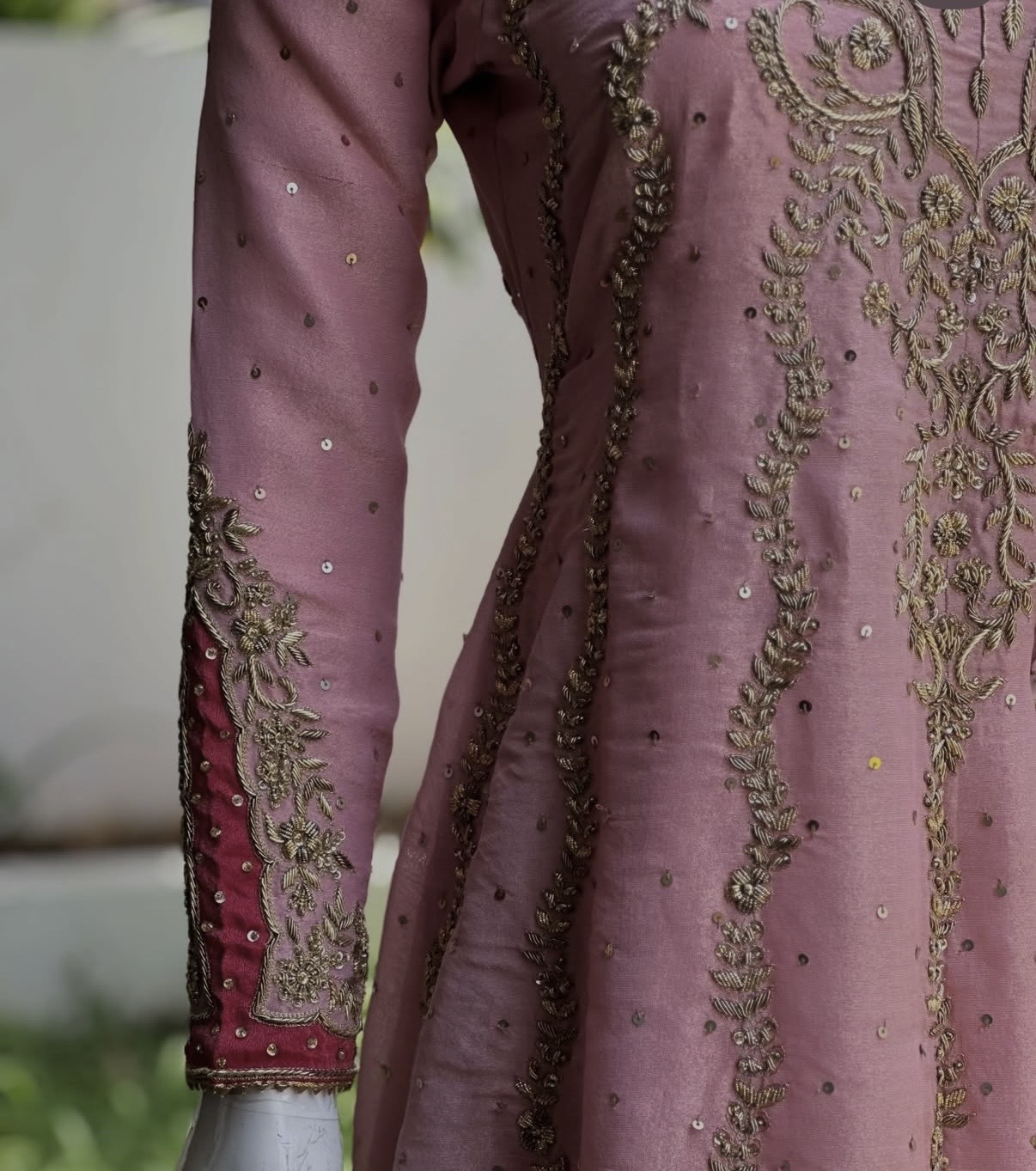 Intricate Pink Gown