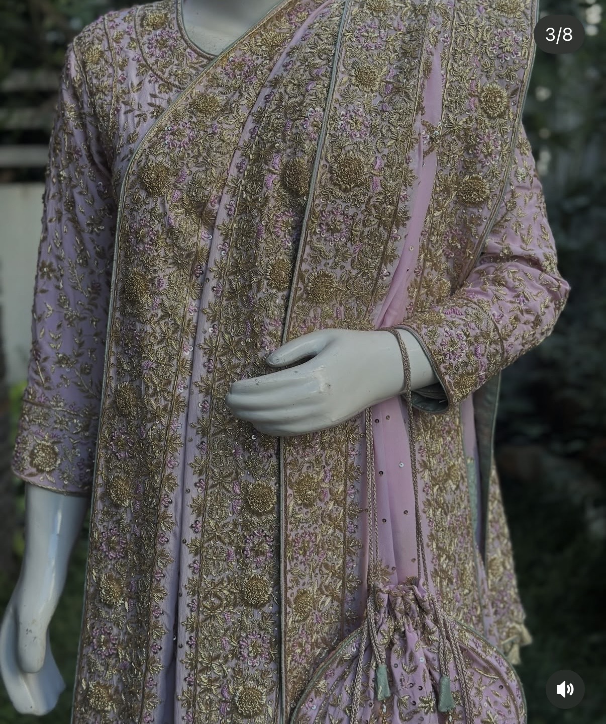 Blush Pink Khadadupatta 🌸